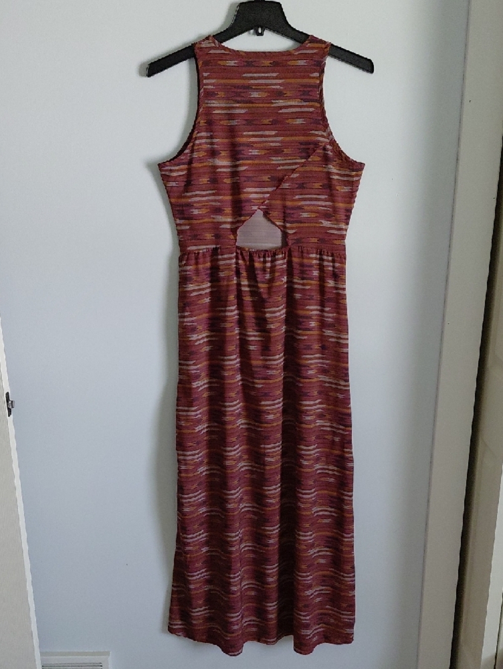 Toad&Co Sunkissed Maxi Dress Striped Aztec Southwestern - Picture 10 of 15